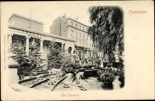 Ak Cheltenham South West England, The Fountain