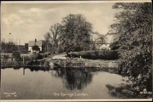 Ak Lexden Colchester England, The Springs