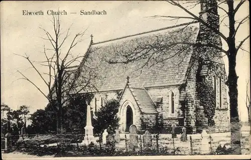 Ak Sandbach North West England, Elworth Church