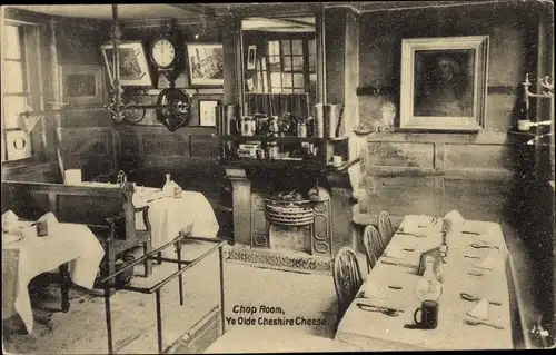 Ak London City, Ye Olde Cheshire Cheese, Chop Room