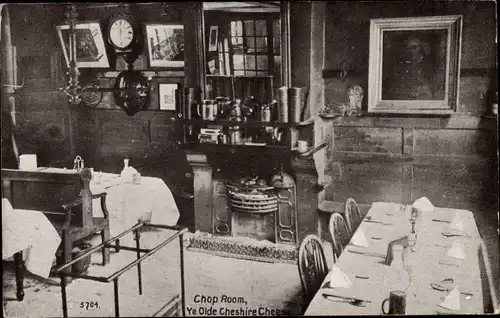 Ak London City, Ye Olde Cheshire Cheese, Chop Room