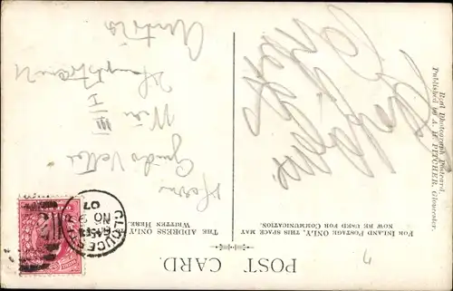 Ak Gloucester South West England, The Cathedral Church of The Holy and Indivisible Trinity