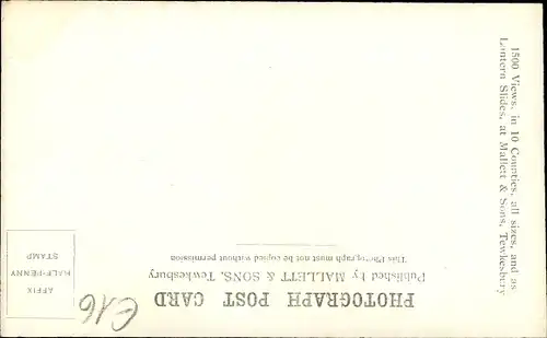 Ak Tewkesbury Gloucestershire, Abbey