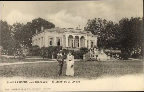 Ak La Brede Gironde, Chateau de la Liniere