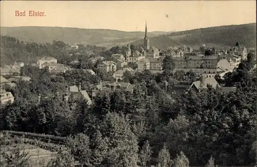 Ak Bad Elster im Vogtland, Teilansicht