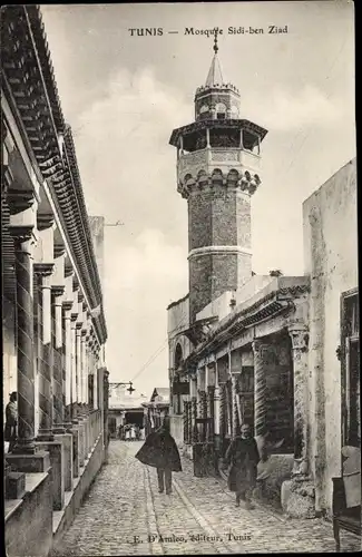 Ak Tunis Tunesien, Mosquee Sidi ben Ziad