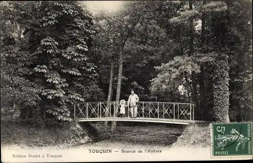 Ak Touquin Seine et Marne, Source de l'Hyeres