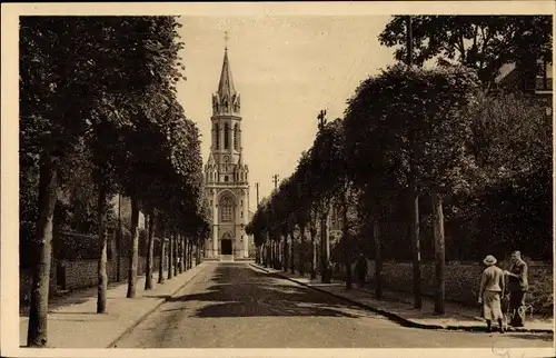 Ak Le Chesnay Yvelines, Eglise Saint Antoine de Padoue