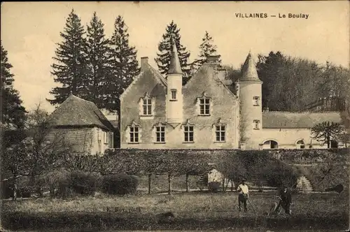 Ak Villaines Indre et Loire, Le Bouslay