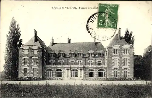 Ak Vernou Indre et Loire, Le Chateau