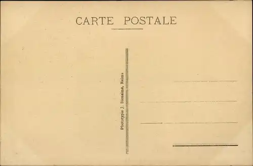 Ak Cormontreuil Marne, Le Grand Vestibule, Maison de Retraites