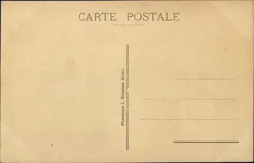 Ak Cormontreuil Marne, Maison de Retraites, La grande porte du Parc