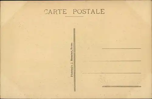 Ak Cormontreuil Marne, Maison de Retraites, Dans le Parc, La Vesle