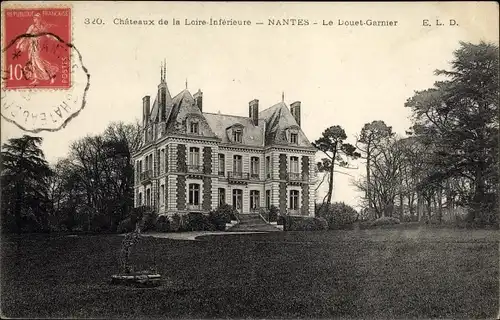 Ak Nantes Loire Atlantique, Chateau, Le Louet Garnier