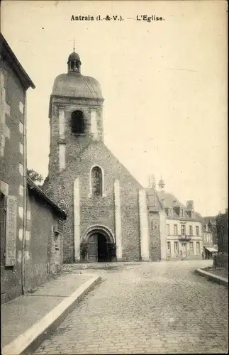 Ak Antrain Ille et Vilaine, L'Eglise