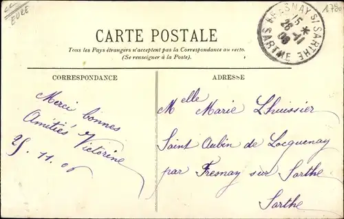 Ak Lyre Eure, Kirche