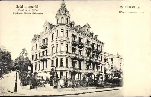 Ak Wiesbaden in Hessen, Hotel Imperial
