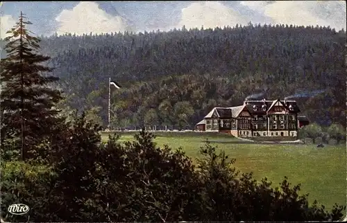 Ak Schleusingen in Thüringen, Hotel, Restaurant Stutenhaus