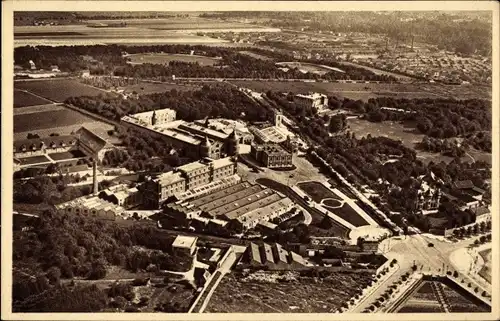 Ak Reims Marne, Vue generale, Flugbild