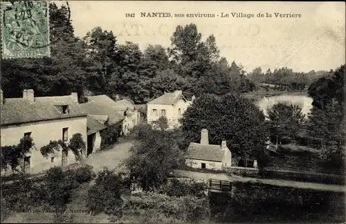 Ak Nantes Loire Atlantique, Le Village de la Verriere