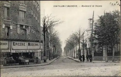 Ak Chatillon Hauts de Seine, Boulevard de Vanves