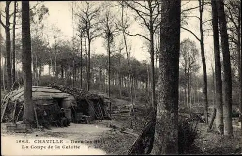 Ak Chaville Hauts de Seine, La Coupe de la Calotte