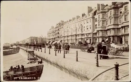 Foto Ak St Leonards on Sea Hastings South East England, Pier