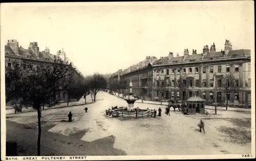 Ak Bath Somerset South West England, Great Pulteney Street