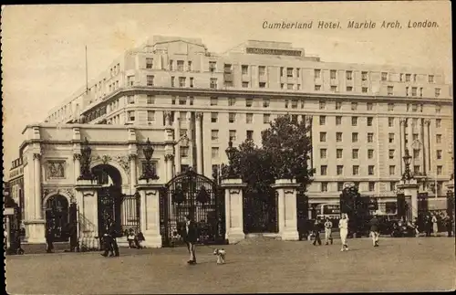 Ak London City, Cumberland Hotel, Marble Arch