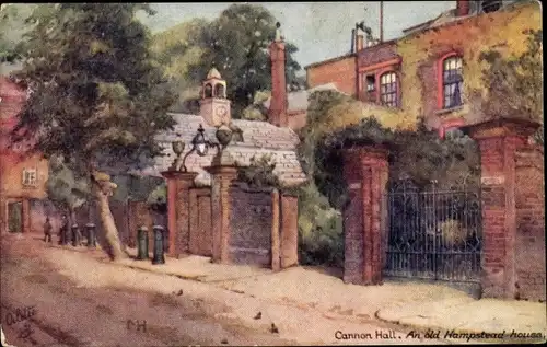 Künstler Ak Hampstead London England, Cannon Hall