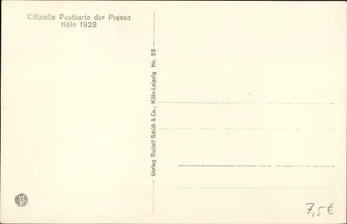 Ak Köln am Rhein, Pressa 1928, Ausstellungsgelände