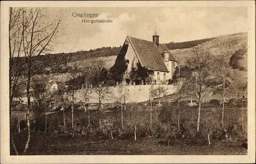 Ak Creglingen an der Tauber, Herrgottskirche