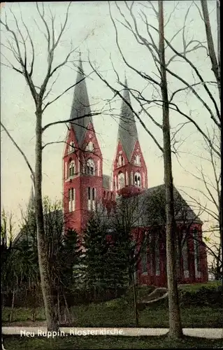 Ak Neuruppin in Brandenburg, Klosterkirche