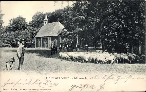 Ak Schlebusch Leverkusen im Rheinland, Gezelinkapelle