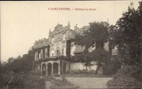 Ak Saint Estephe Gironde, Chateau Le Crock