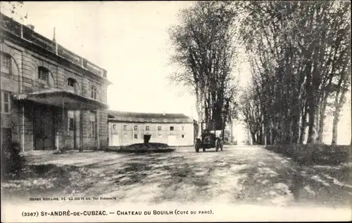 Ak Saint Andre de Cubzac Gironde, Chateau du Bouilh