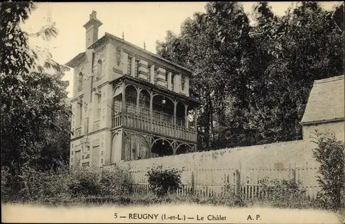 Ak Reugny Indre et Loire, Le Chalet