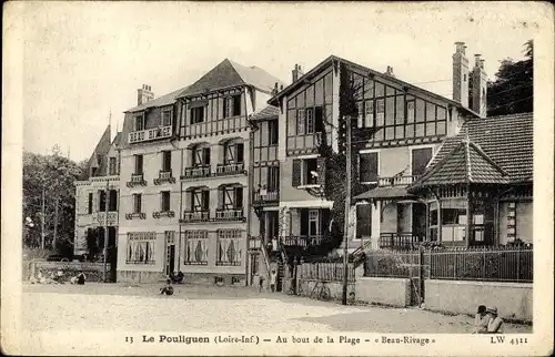 Ak Pouliguen Loire-Atlantique, Hotel Beau Rivage