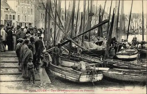 Ak Pouliguen Loire-Atlantique, Cale de Debarquement du Poisson