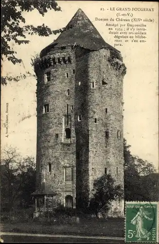 Ak Grand Fougeray Ille et Vilaine, Donjon du Chateau