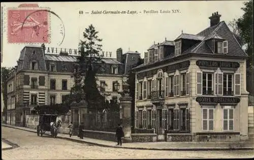 Ak Saint Germain en Laye Yvelines, Pavillon Louis XIV.