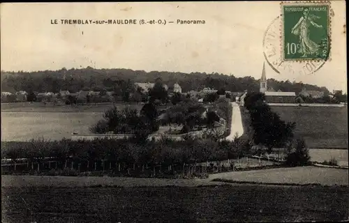Ak Le Tremblay sur Mauldre Yvelines, Panorama