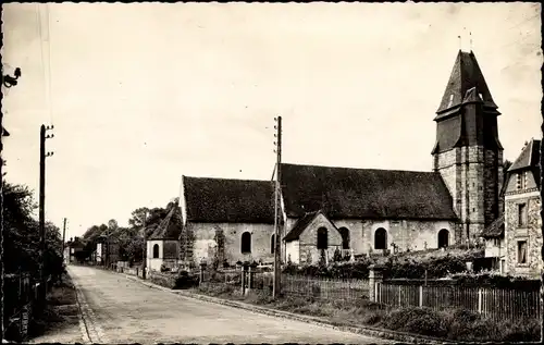 Ak Montreuil L'Argille Eure, L'Eglise