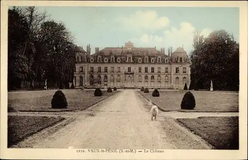 Ak Vaux le Pénil Seine et Marne, Le Chateau