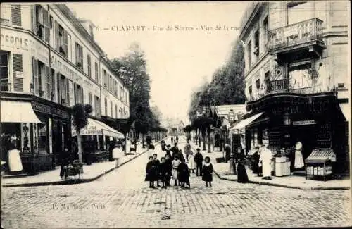 Ak Clamart Hauts de Seine, Rue de Sevres