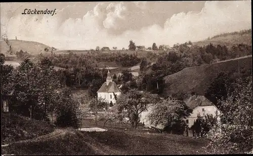 Ak Lückendorf Oybin Oberlausitz, Blick auf den Ort