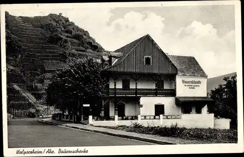 Ak Walporzheim Bad Neuenahr Ahrweiler in Rheinland Pfalz, Bauernschenke