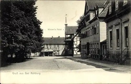 Ak Rehburg Loccum in Niedersachsen, Waisens Hotel