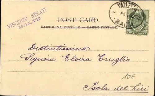 Ak Valletta Malta, Strada Reale