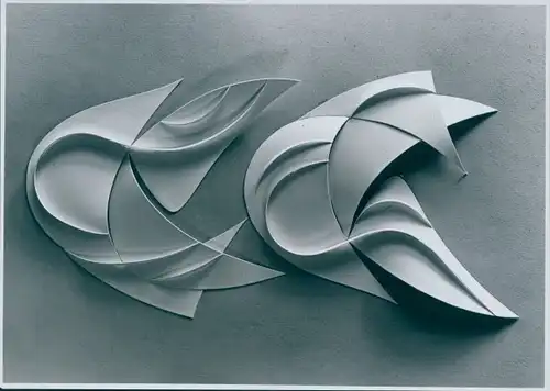 Foto Bert Sass, Berlin, Abstraktes Relief, um 1950